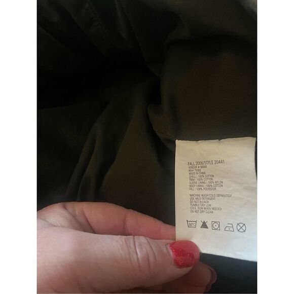 Timberland Mens Brown Long Sleeve Full Zip Front Utility Jacket Size Medium - Picture 14 of 16